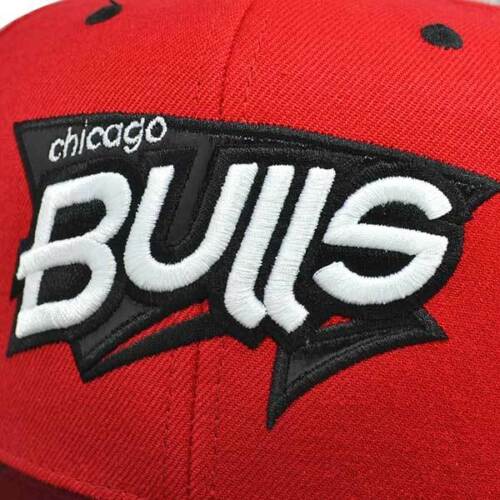 Chicago Bulls EXCLUSIVE WORD EM UP Snapback Mitchell & Ness NBA Hat