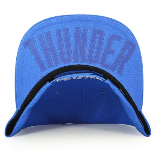 Oklahoma City Thunder DYNAMIC SPLIT Snapback Mitchell & Ness Adjustable NBA Hat