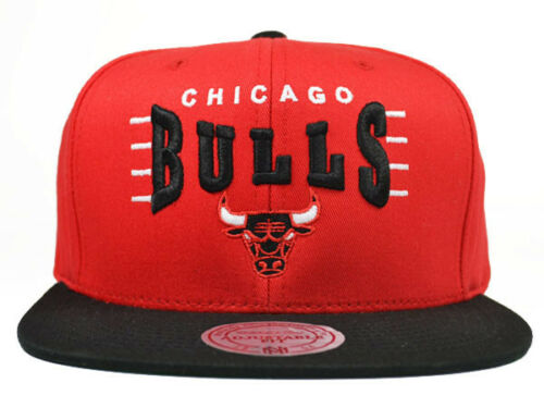 Chicago Bulls ZONE SQUEEZE SNAPBACK Mitchell & Ness NBA Hat = OSFM