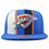 Oklahoma City Thunder DYNAMIC SPLIT Snapback Mitchell & Ness Adjustable NBA Hat