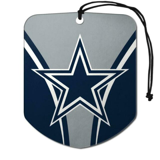 2PC NFL Dallas Cowboys Hanging Air Freshener Fresh Scent