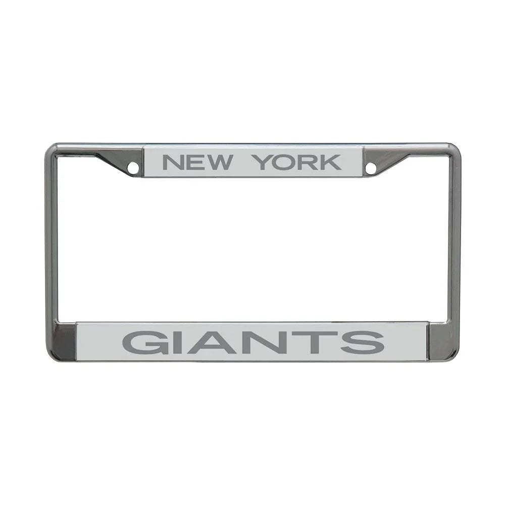 NY Giants Frosted License plate cover