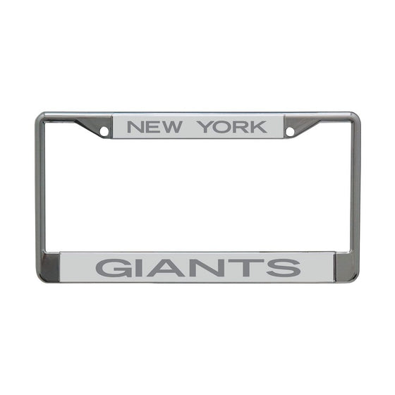 NY Giants Frosted License plate cover