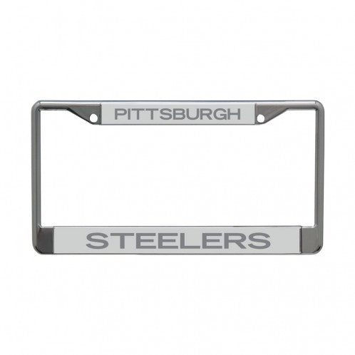 Pittsburgh Steelers Laser Cut Frost License Plate Frame