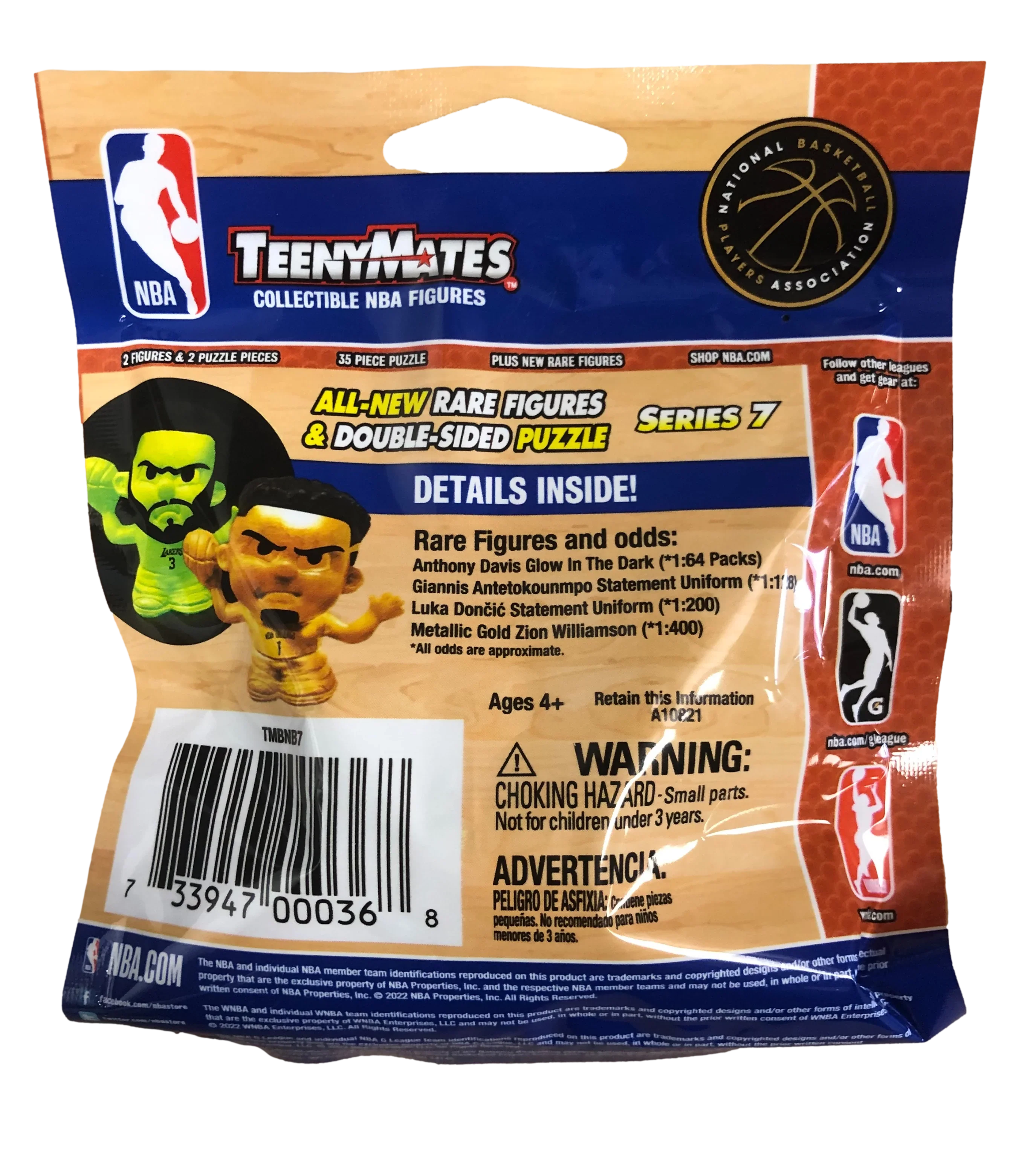 NBA Teenymates Collectible Figure Blind Pack Series 6 - 757 Sports Collectibles