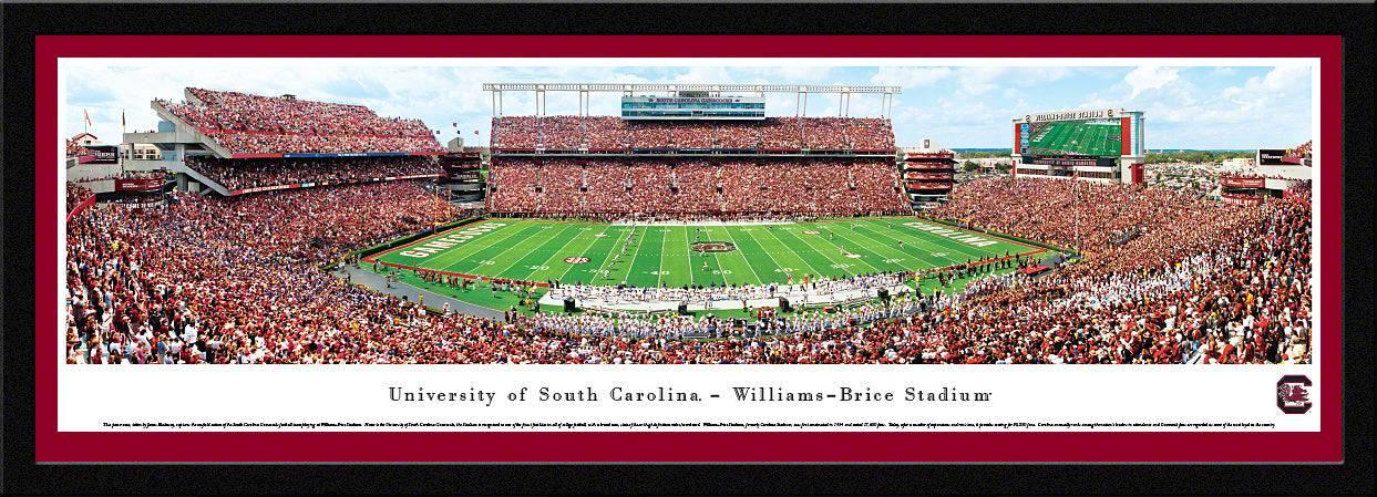 South Carolina Football - 50 Yard Line - Select Frame - 757 Sports Collectibles