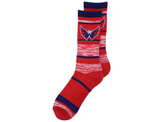 NHL Washington Capitals RMC Stripe Socks Large 10-13 - 757 Sports Collectibles