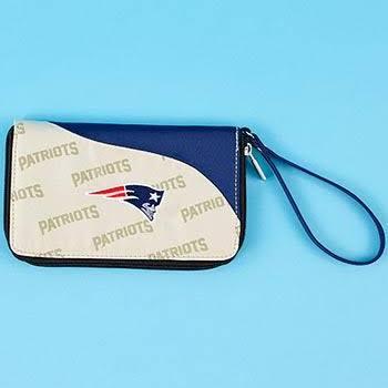 NFL Cell Phone Wallet Wristlets - Patriots