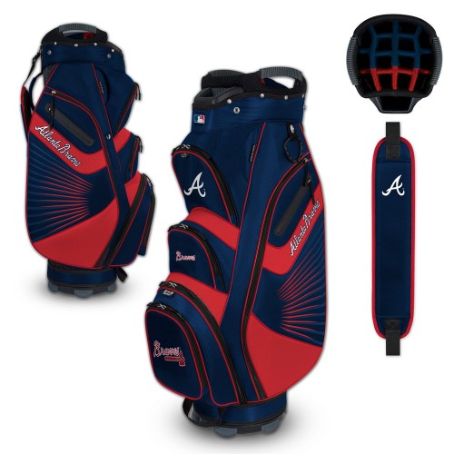 Atlanta Braves Cart Golf Bag - The Bucket Cart Bag