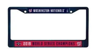 Washington Nationals 2019 World Series Champions Color Chrome License Plate Frame