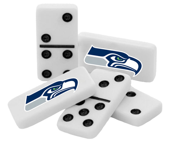 NFL Seattle Seahawks 28 Piece Dominoes