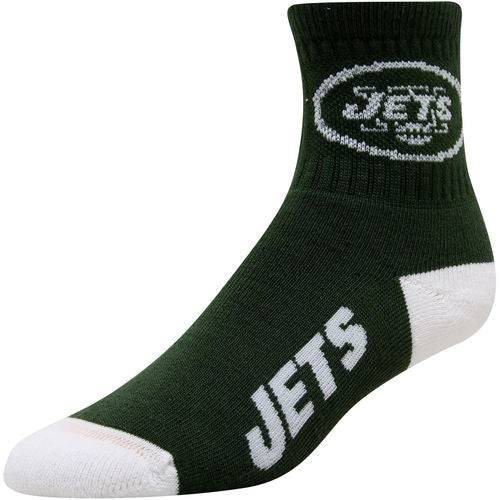 For Bare Feet New York Jets Team Color Quarter-Length Socks - NFL - 757 Sports Collectibles