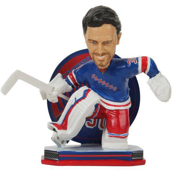 NHL New York Rangers Henrik Lundqvist Name and Number Bobblehead - 757 Sports Collectibles