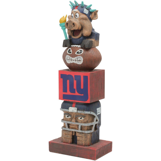 New York Giants Tiki Totem Pole Mascot Figurine Statues - 757 Sports Collectibles