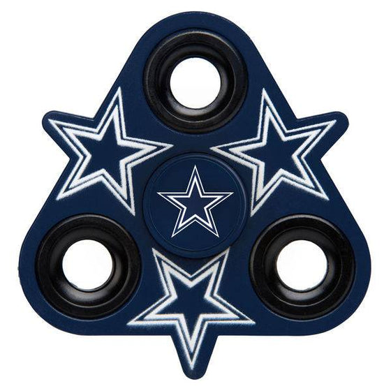 Dallas Cowboys Three-Way Molded Logo Fidget Spinner - 757 Sports Collectibles