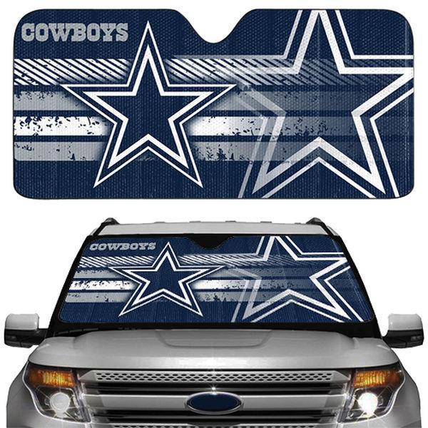 Dallas Cowboys Auto Sun Shade - 59"x27"