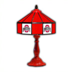 Ohio State Buckeyes 21' Stained Glass Table Lamp