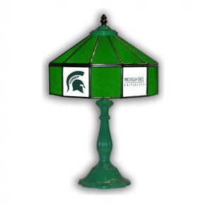 Michigan State Spartans 21' Stained Glass Table Lamp
