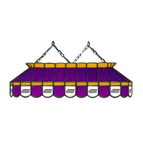 James Madison Dukes 40' Stained Glass Billiard Light