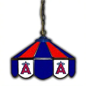 Los Angeles Angels 14-in. Stained Glass Pub Light
