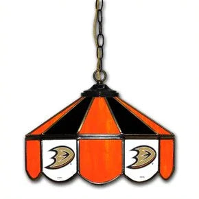 Anaheim Ducks 14-in. Stained Glass Pub Light