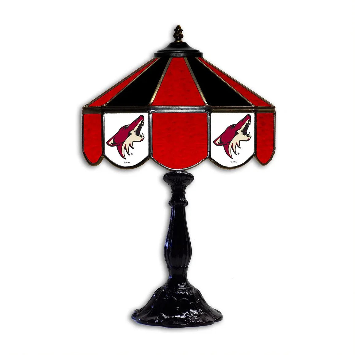 Arizona Coyotes 21' Stained Glass Table Lamp