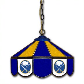 Buffalo Sabres 14-in. Stained Glass Pub Light