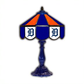 Detroit Tigers 21' Stained Glass Table Lamp