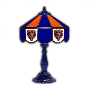 Chicago Bears 21' Stained Glass Table Lamp