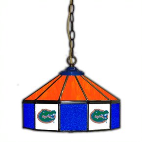 Florida Gators 14-in. Stained Glass Pub Light