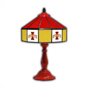 Iowa State Cyclones 21' Stained Glass Table Lamp