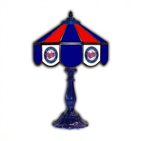 Minnesota Twins 21' Stained Glass Table Lamp