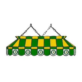 Oakland A's 40' Stained Glass Billiard Light