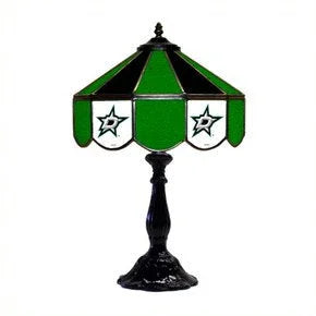 Dallas Stars 21' Stained Glass Table Lamp