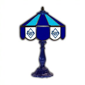 Tampa Bay Rays 21' Stained Glass Table Lamp