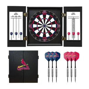 St Louis Cardinals Fan's Choice Dartboard Set