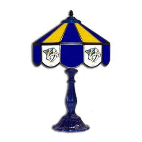 Nashville Predators 21' Stained Glass Table Lamp