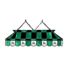 Florida Marlins 40' Stained Glass Billiard Light