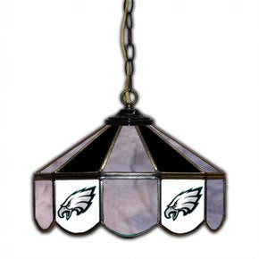 Philadelphia Eagles 14-in. Stained Glass Pub Light