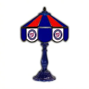 Washington Nationals 21' Stained Glass Table Lamp