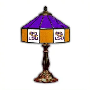 LSU Tigers 21' Stained Glass Table Lamp