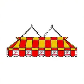 Kansas City Chiefs 40' Stained Glass Billiard Light