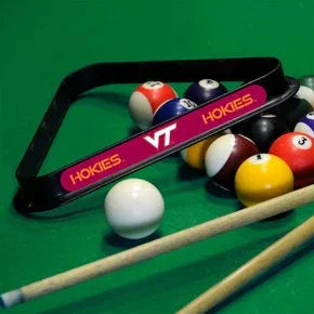 Virginia Tech Hokies Plastic 8-Ball Rack