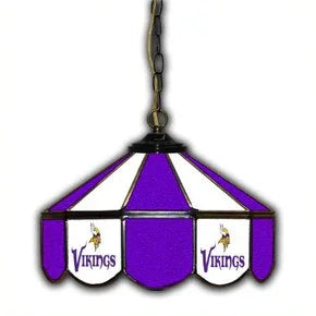Minnesota Vikings 14-in. Stained Glass Pub Light