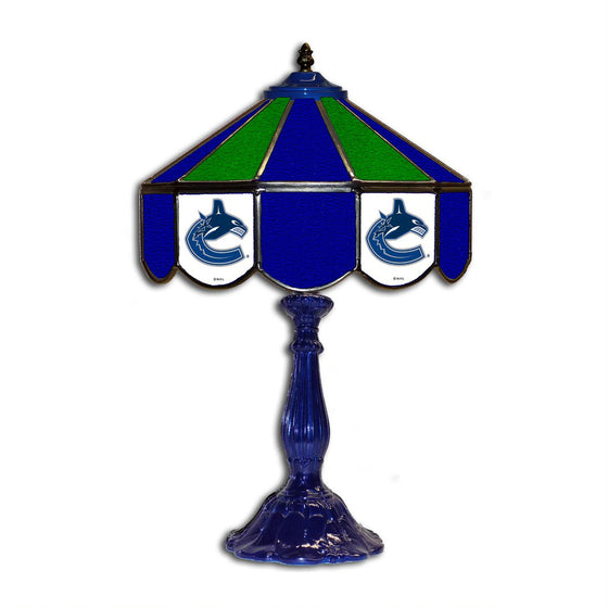 Vancouver Canucks 21' Stained Glass Table Lamp