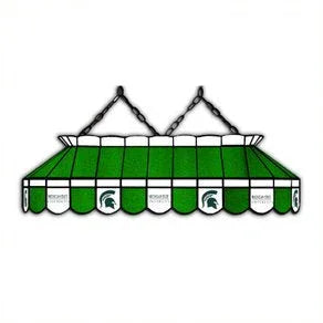 Michigan State Spartans 40' Stained Glass Billiard Light