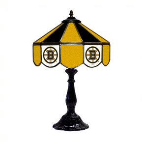 Boston Bruins 21' Stained Glass Table Lamp
