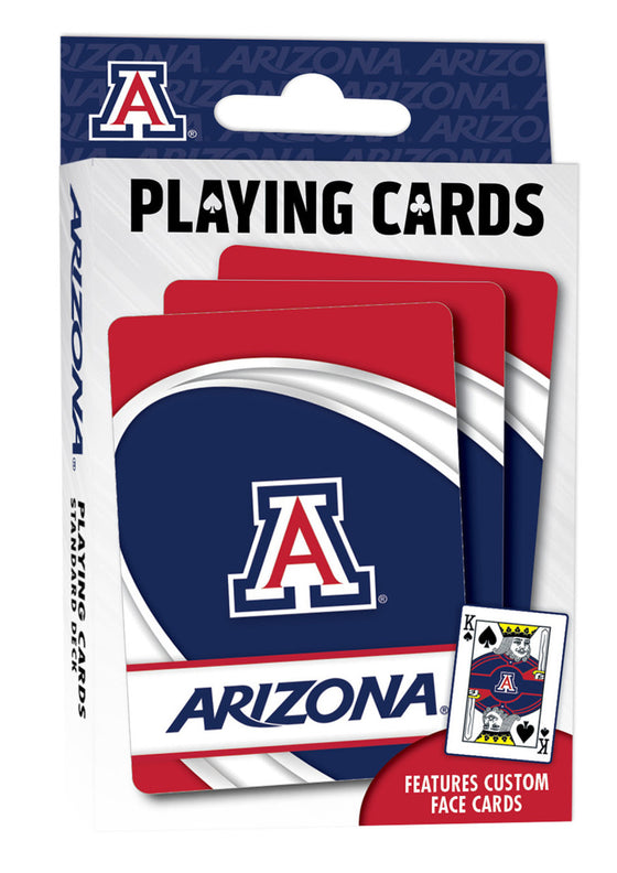 Arizona Wildcats NCAA Playing Cards - 54 Card Deck