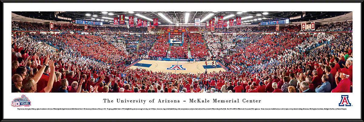 Arizona Basketball - 40Th Anniversary - Standard Frame - 757 Sports Collectibles