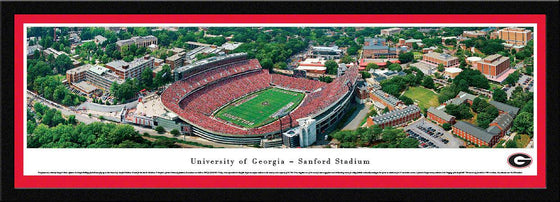 Georgia Football - Aerial - Select Frame - 757 Sports Collectibles